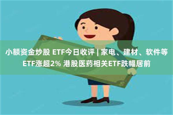 小额资金炒股 ETF今日收评 | 家电、建材、软件等ETF涨超2% 港股医药相关ETF跌幅居前