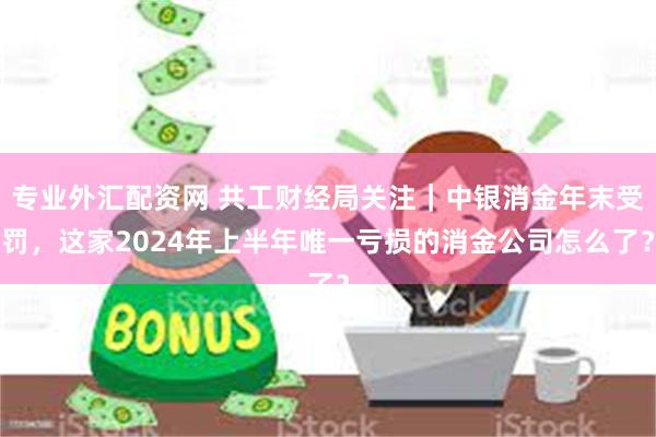 专业外汇配资网 共工财经局关注｜中银消金年末受罚，这家2024年上半年唯一亏损的消金公司怎么了？