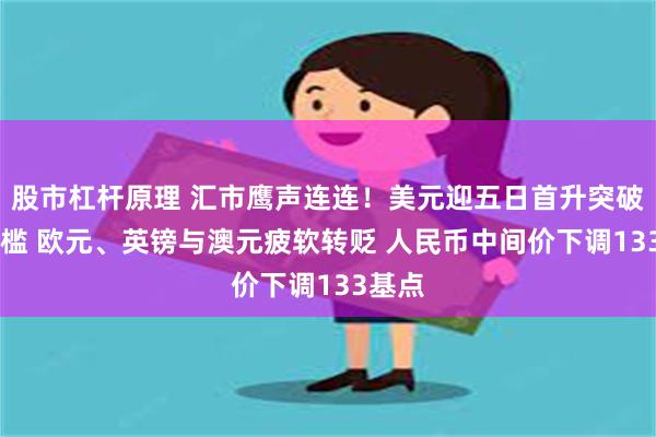 股市杠杆原理 汇市鹰声连连！美元迎五日首升突破93门槛 欧元、英镑与澳元疲软转贬 人民币中间价下调133基点