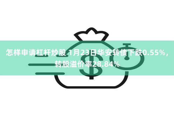 怎样申请杠杆炒股 1月23日华安转债下跌0.55%，转股溢价率28.84%